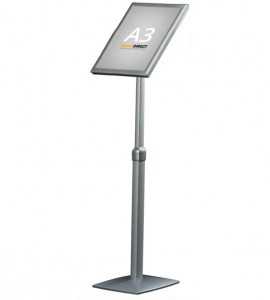 Présentoir téléscopique - A3 (29,7 x 42cm)