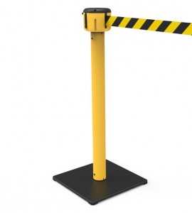 Gurtpfosten 7m oder 10m - Gelb