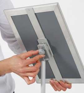 Menubord met kliklijst