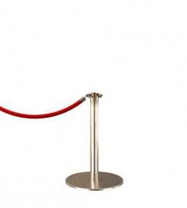 Koordpaaltje DESIGN - Geborsteld RVS