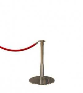 Kleiner Kordelständer DESIGN - Chrom