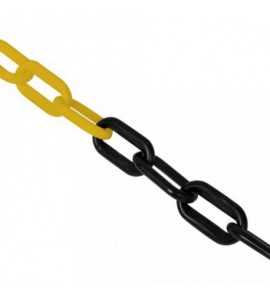 Chaîne plastique pour poteau de signalisation