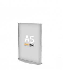 Présentoir de table (plexiglas) - A5 (15 x 21cm)