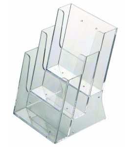 Tischprospektständer mit mehrere Fächer - A4