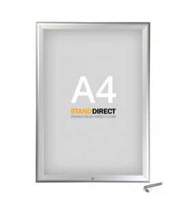 Cadre clic-clac verrouillable - A4 (21 x 29,7cm) - Aluminium anodisé