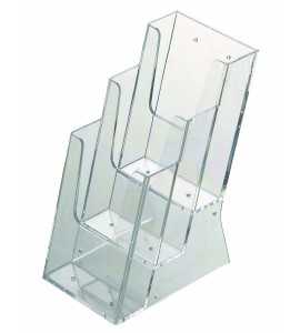 Tischprospektständer mit mehrere Fächer - A5