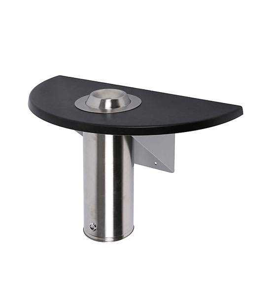 Wandaschenbecher außen