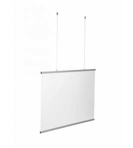 Paroi transparente - Protection anti postillons 100x70cm - Protection Coronavirus Covid 19