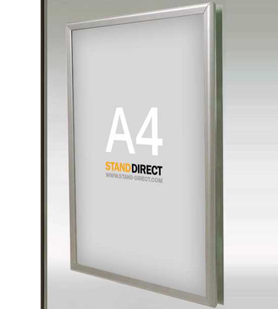 A4 Fenster Klapprahmen, Profil 25 oder 35mm