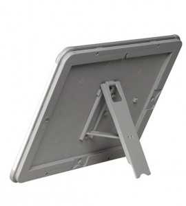 Kliklijst (grijs en natuurlijk aluminium) op standaard