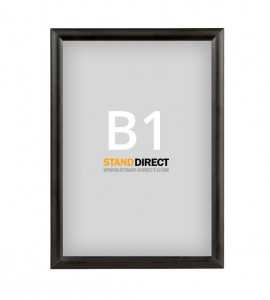 Klapprahmen schwarz - B1 (70,7 x 100cm)