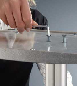 A4-Display mit integrierter Anzeige