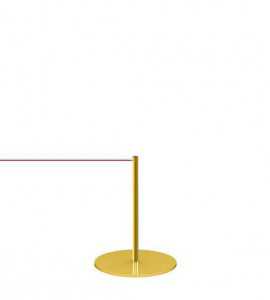 Potelet de balisage musée - Doré