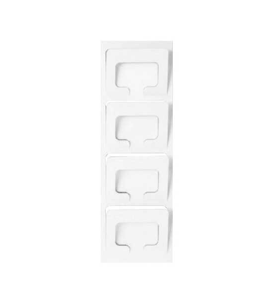 Wandzeitungshalter - weiß