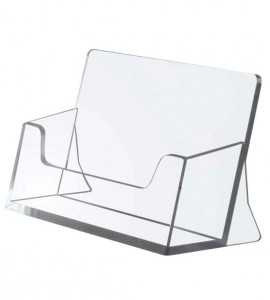 Visitenkartenhalter aus Plexiglas