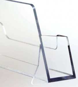 Visitenkartenhalter aus Plexiglas