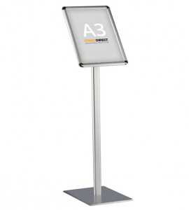Présentoir / Porte-menu sur pied - A3 (29,7 x 42cm)