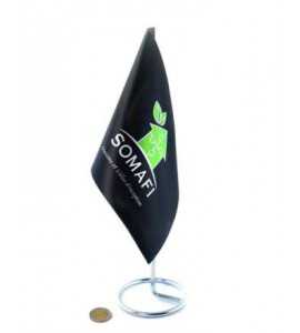 Drapeau de table publicitaire