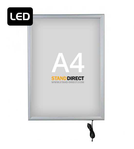 A4 LED-Leuchtrahmen "Smart LED Box", einseitig