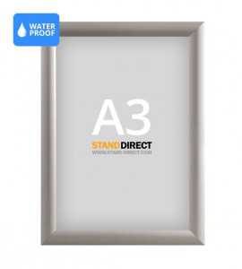 Waterdichte kliklijst, 25mm profiel - A3