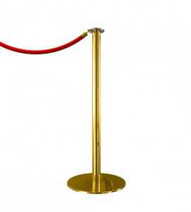 Poteau à corde DESIGN - Doré