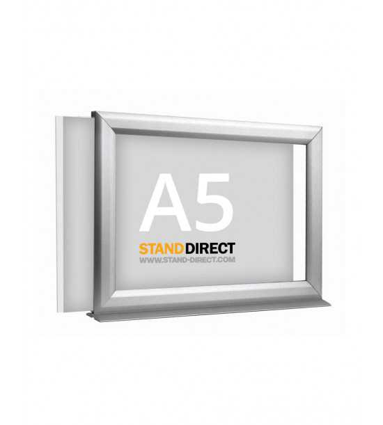 "Slide-in" kliklijst liggend - A5