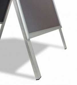 Economische reclame stoepbord