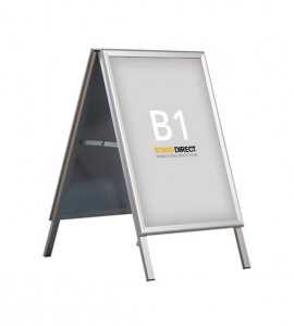 Kundenstopper, 90° Ecken - B1 (70,7 x 100cm)