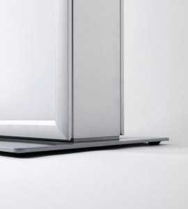 Dubbelzijdige lichtgevende poster zuil