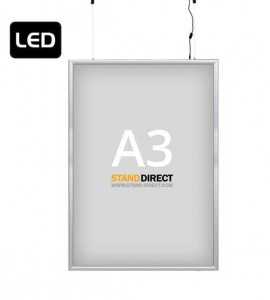 Kliklijst "Smart Led Box", dubbelzijdig - A3