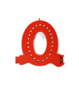 Lettres lumineuses rouges (Prix unitaire) - 0