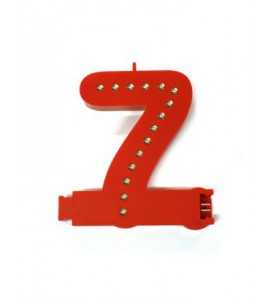 Lettres lumineuses rouges (Prix unitaire) - 7