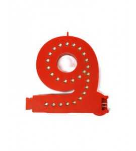 LED letters rood - 9