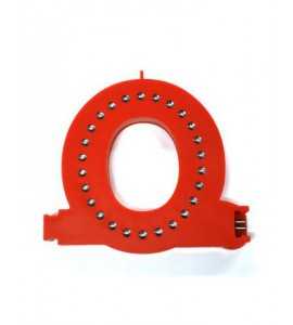 Leuchtende Buchstaben Rot - O