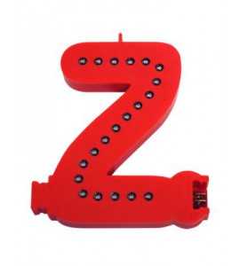 LED letters rood - Z