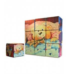 Zitkubus met bedrukking (10 elemente)