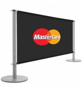 Barrière "Café" - Gris argenté