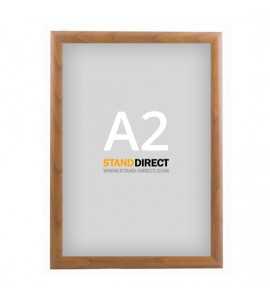 Cadre clic-clac, finition bois - A2 (42 x 59,4cm) - Bois